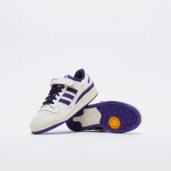 Adidas Originals - Forum 84 Low (Off White/Purple) -Boutique de chaussures de sport de plein air ADIDAS Originals Forum 84 Low Off White Purple GW2009 3