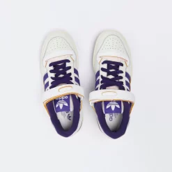 Adidas Originals - Forum 84 Low (Off White/Purple) -Boutique de chaussures de sport de plein air ADIDAS Originals Forum 84 Low Off White Purple GW2009 7