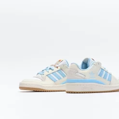ADIDAS Originals - Forum Low (Cream White/Clear Sky/Cloud White) -Boutique de chaussures de sport de plein air ADIDAS Originals Forum Low Cream White Clear Sky Cloud White 5