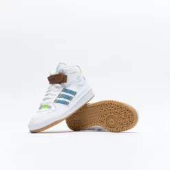 Adidas Originals - Forum Mid "Ksenia Schnaider" (White/ Begin Color/ Preloved Brown) -Boutique de chaussures de sport de plein air ADIDAS Originals Forum Mid Ksenia Schnaider White Supplier Colour Preloved Brown 3