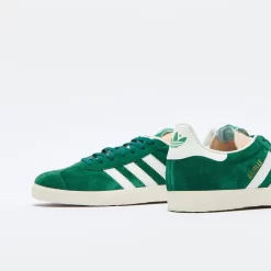 ADIDAS Originals - Gazelle (Dark Green/Off White/Cream White) -Boutique de chaussures de sport de plein air ADIDAS Originals Gazelle Dark Green Off White Cream White 5