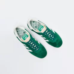 ADIDAS Originals - Gazelle (Dark Green/Off White/Cream White) -Boutique de chaussures de sport de plein air ADIDAS Originals Gazelle Dark Green Off White Cream White 7