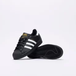 ADIDAS Originals - Superstar (Black) -Boutique de chaussures de sport de plein air ADIDAS Originals Superstar Black 3