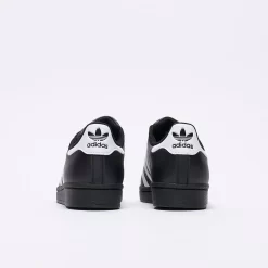 ADIDAS Originals - Superstar (Black) -Boutique de chaussures de sport de plein air ADIDAS Originals Superstar Black 4