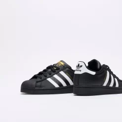 ADIDAS Originals - Superstar (Black) -Boutique de chaussures de sport de plein air ADIDAS Originals Superstar Black 5