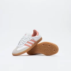 ADIDAS Originals - W Samba OG (Cloud White/Wonder Clay/Crystal White) 9 ADIDAS Originals - W Samba OG (Cloud White/Wonder Clay/Crystal White) -Boutique de chaussures de sport de plein air ADIDAS Originals W Samba OG Cloud White Wonder Clay Crystal White 3