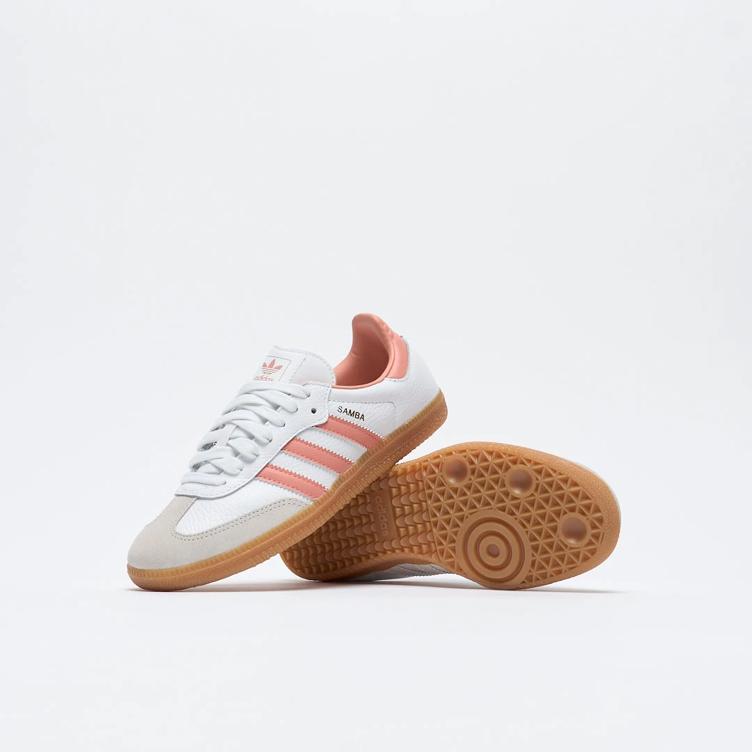 ADIDAS Originals - W Samba OG (Cloud White/Wonder Clay/Crystal White) 3 ADIDAS Originals - W Samba OG (Cloud White/Wonder Clay/Crystal White) – Image 3