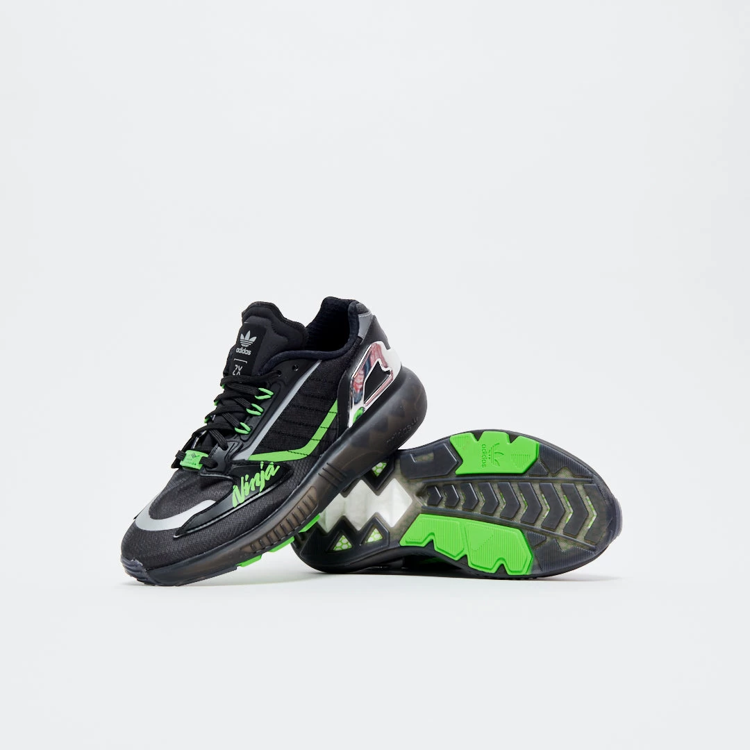 Adidas Originals X Kawasaki ZX 5K Boost Ninja - Black 3 Adidas Originals X Kawasaki ZX 5K Boost Ninja - Black – Image 3