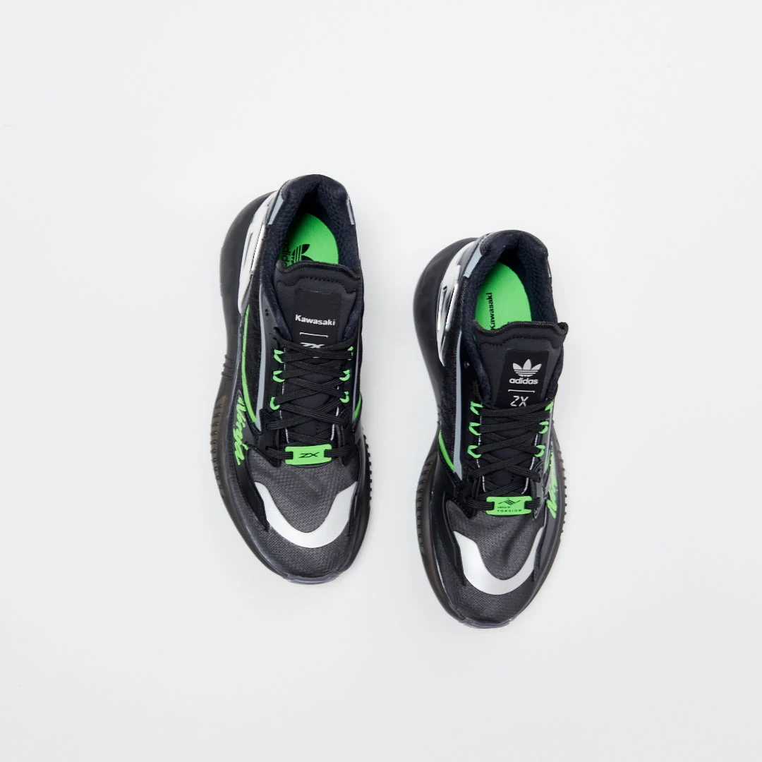 Adidas Originals X Kawasaki ZX 5K Boost Ninja - Black 6 Adidas Originals X Kawasaki ZX 5K Boost Ninja - Black – Image 6