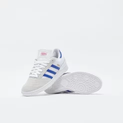 ADIDAS Skate - Busenitz Pro (Chrystal White/Lucid Blue) -Boutique de chaussures de sport de plein air ADIDAS Skate Busenitz Pro Chrystal White Lucid Blue 3