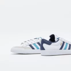 ADIDAS Skate - Nora (White/Blue Shadow/Navy) -Boutique de chaussures de sport de plein air ADIDAS Skate Nora White Blue Shadow Navy 5