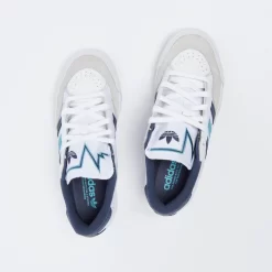 ADIDAS Skate - Nora (White/Blue Shadow/Navy) -Boutique de chaussures de sport de plein air ADIDAS Skate Nora White Blue Shadow Navy 7