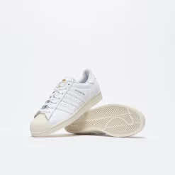 Adidas Skate - Superstar ADV (Cloud White/Gold Metallic) -Boutique de chaussures de sport de plein air ADIDAS Skate Superstar ADV Cloud White Gold Metallic 2