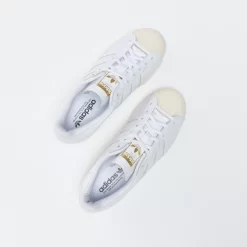 Adidas Skate - Superstar ADV (Cloud White/Gold Metallic) -Boutique de chaussures de sport de plein air ADIDAS Skate Superstar ADV Cloud White Gold Metallic 7