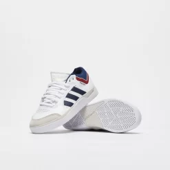 ADIDAS Skate - Tyshawn (White/Collegiate Navy/Grey One) -Boutique de chaussures de sport de plein air ADIDAS Skate Tyshawn White Collegiate Navy Grey One HQ2014 3