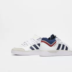 ADIDAS Skate - Tyshawn (White/Collegiate Navy/Grey One) -Boutique de chaussures de sport de plein air ADIDAS Skate Tyshawn White Collegiate Navy Grey One HQ2014 5