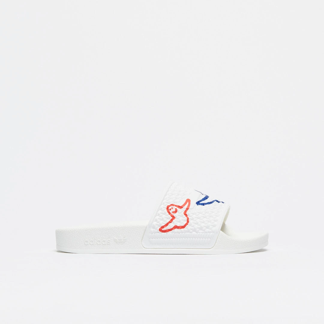 Adidas - Shmoofoil Slide (White/Multi) 1 Adidas - Shmoofoil Slide (White/Multi)