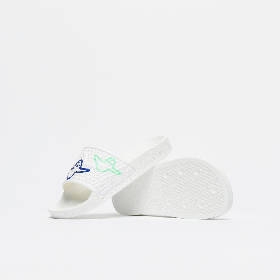 Adidas - Shmoofoil Slide (White/Multi) 3 Adidas - Shmoofoil Slide (White/Multi) – Image 3