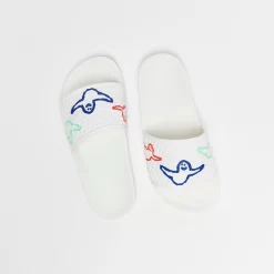 Adidas - Shmoofoil Slide (White/Multi) 9 Adidas - Shmoofoil Slide (White/Multi) -Boutique de chaussures de sport de plein air Adidas Shmoofoil Slide White Multi 5