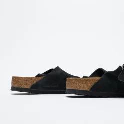 Birkenstock - Arizona Men SFB VL (Black) -Boutique de chaussures de sport de plein air Birkenstock Arizona Men SFB VL Black 5