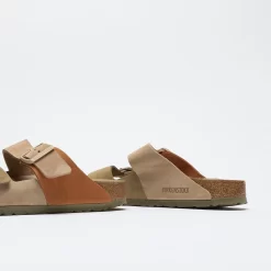 Birkenstock - Arizona Split (Sandcastle/Faded Khaki) -Boutique de chaussures de sport de plein air Birkenstock Arizona Split Sandcastle Faded Khaki 5