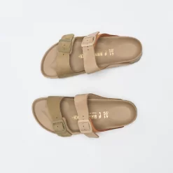 Birkenstock - Arizona Split (Sandcastle/Faded Khaki) -Boutique de chaussures de sport de plein air Birkenstock Arizona Split Sandcastle Faded Khaki 6