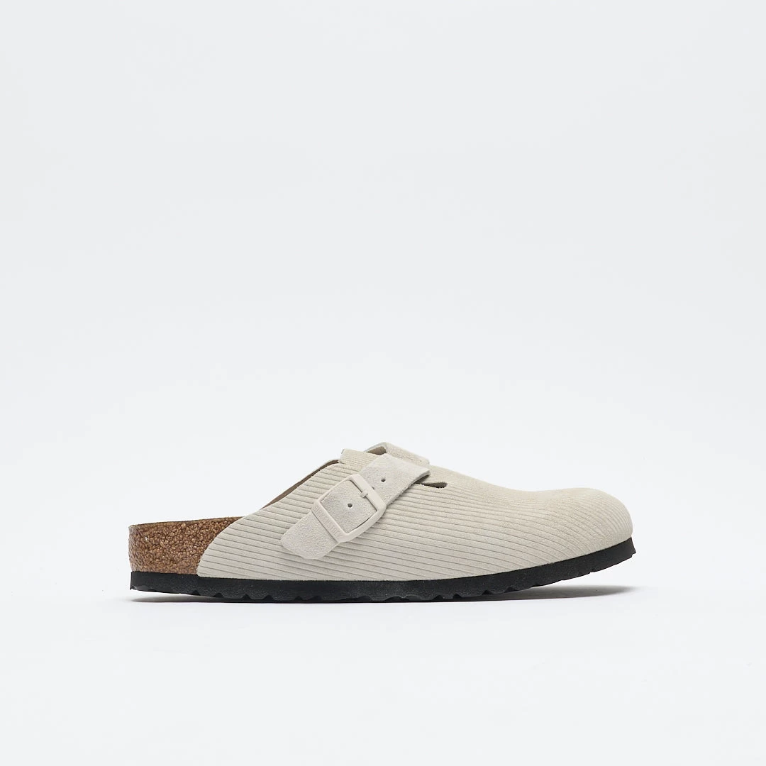 Birkenstock - Boston Corduroy (Antique White) 1 Birkenstock - Boston Corduroy (Antique White)