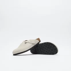 Birkenstock - Boston Corduroy (Antique White) 8 Birkenstock - Boston Corduroy (Antique White) -Boutique de chaussures de sport de plein air Birkenstock Boston Corduroy Antique White 3