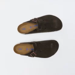 Birkenstock - Boston Men SFB VL Regular Fit (Mocca) -Boutique de chaussures de sport de plein air Birkenstock Boston Men SFB VL Regular Fit Mocca 6