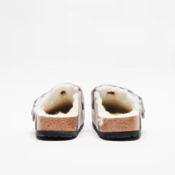 Birkenstock Boston Shearling Suede Stone Coin -Boutique de chaussures de sport de plein air Birkenstock Boston Shearling Suede Stone Coin 1017651 3