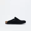 Birkenstock - Boston Suede SFB VL (Black)