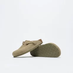 Birkenstock - Boston VL (Faded Khaki) -Boutique de chaussures de sport de plein air Birkenstock Boston VL Faded Khaki 3