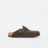 Birkenstock - Boston VL SFB Suede (Mocha)