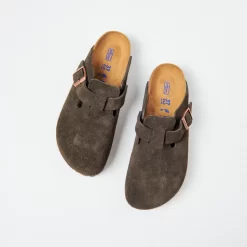 Birkenstock - Boston VL SFB Suede (Mocha) -Boutique de chaussures de sport de plein air Birkenstock Boston VL SFB Suede Mocha 6