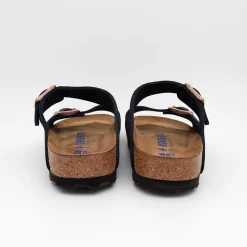Birkenstock Sandales Arizona SFB Suede Leather Navy Women -Boutique de chaussures de sport de plein air Birkenstock Sandales Arizona SFB Suede Leather Navy women 04