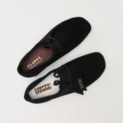 Clarks Originals - Men Wallabee (Black Suede) -Boutique de chaussures de sport de plein air Clarks Originals Men Wallabee Black suede 7
