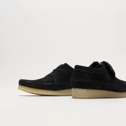 Clarks Originals - Weaver (Black Suede) -Boutique de chaussures de sport de plein air Clarks Originals Weaver Black Suede 5