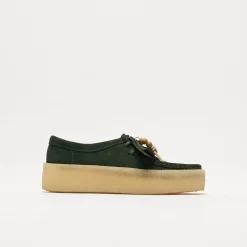 Clarks Originals - Wallabee Cup Wallabee (Dark Green)