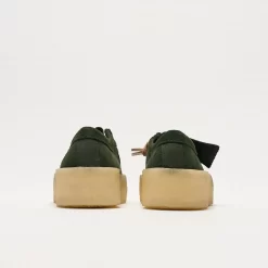 Clarks Originals - Wallabee Cup Wallabee (Dark Green) -Boutique de chaussures de sport de plein air Clarks Originals Women Wallabee Cup Dark Green 4