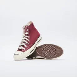 Converse - Chuck 70 Hi (Dark Beetroot/Egret/Black) -Boutique de chaussures de sport de plein air Converse Chuck 70 Hi Dark Beetroot Egret Black 3