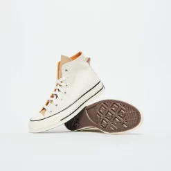 Converse - Chuck 70 Hi (Desert Sand/Egret/Egret) -Boutique de chaussures de sport de plein air Converse Chuck 70 Hi Desert Sand Egret Egret A00472C 3