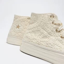 Converse - Chuck 70 Hi (Egret/Egret) -Boutique de chaussures de sport de plein air Converse Chuck 70 Hi Egret Egret 8