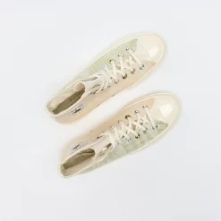 Converse - Chuck 70 Hi (Egret/Vitality Green) -Boutique de chaussures de sport de plein air Converse Chuck 70 Hi Egret Vitality Green 7