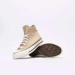 Converse - Chuck 70 Hi (Oat Milk/Egret/Black) -Boutique de chaussures de sport de plein air Converse Chuck 70 Hi Oat Milk Egret Black 3