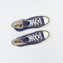 Converse - Chuck 70 Hi (Uncharted Waters/Egret/Black) -Boutique de chaussures de sport de plein air Converse Chuck 70 Hi Uncharted Waters Egret Black 7