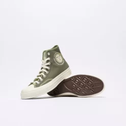 Converse - Chuck 70 Hi Utility (Forest/Grey) -Boutique de chaussures de sport de plein air Converse Chuck 70 Hi Utility Forest Grey 3