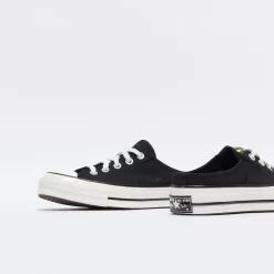 Converse - Chuck 70 Mule Slip (Black/Black/Egret) -Boutique de chaussures de sport de plein air Converse Chuck 70 Mule Slip Black Black Egret 172591C 5