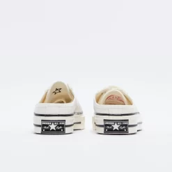 Converse - Chuck 70 Mule Slip (Egret/Egret/Black) -Boutique de chaussures de sport de plein air Converse Chuck 70 Mule Slip Egret Egret Black 4