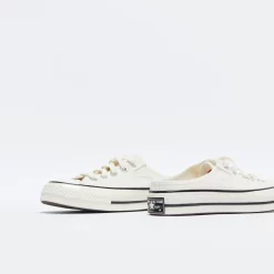 Converse - Chuck 70 Mule Slip (Egret/Egret/Black) -Boutique de chaussures de sport de plein air Converse Chuck 70 Mule Slip Egret Egret Black 5