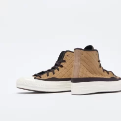Converse - Chuck 70 Quilted Pack (Sand Dune/Black/Egret) -Boutique de chaussures de sport de plein air Converse Chuck 70 Quilted pack Sand Dune Black Egret 4